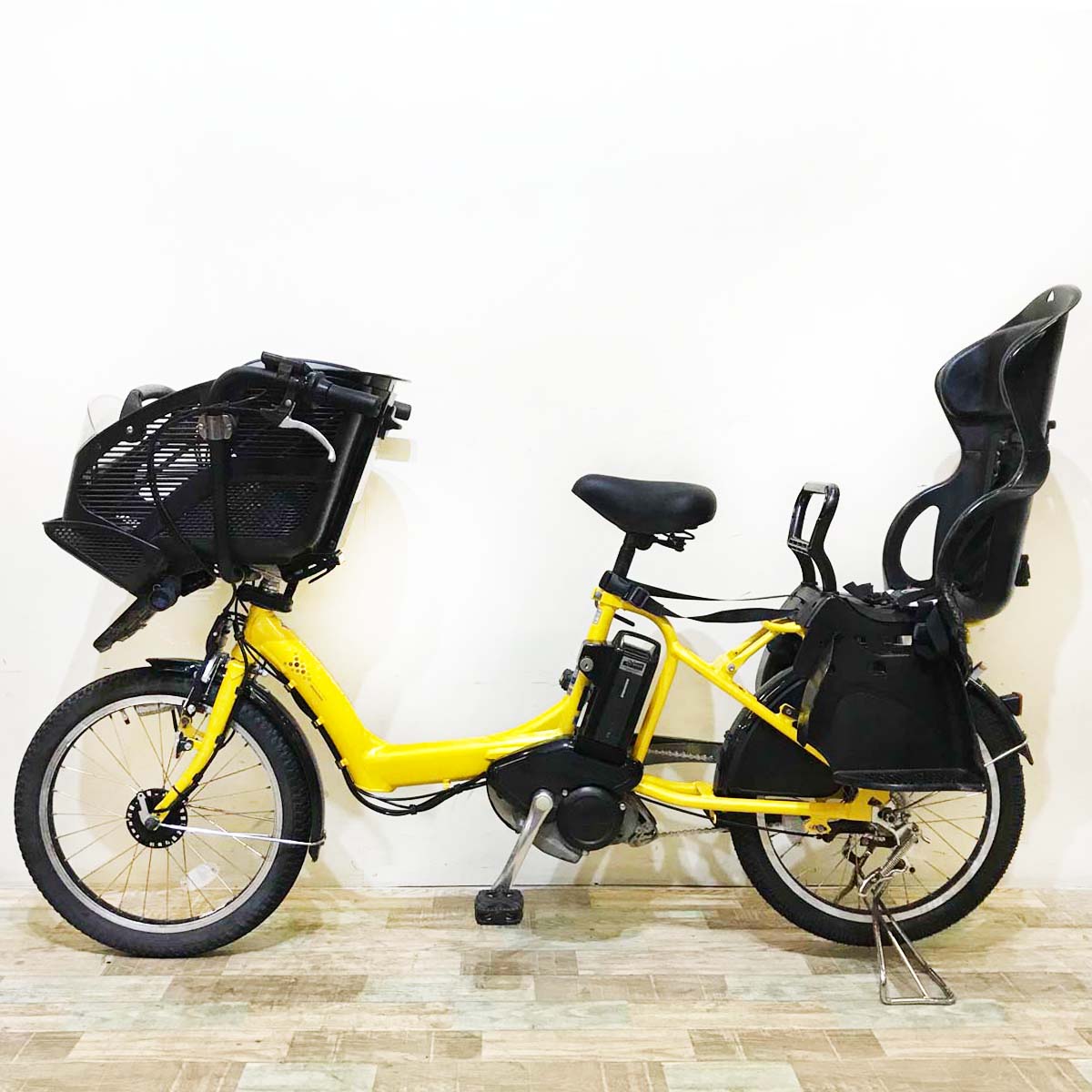 ブリヂストン アンジェリーノ プティット e イエロー 20インチ KS087【中古車】