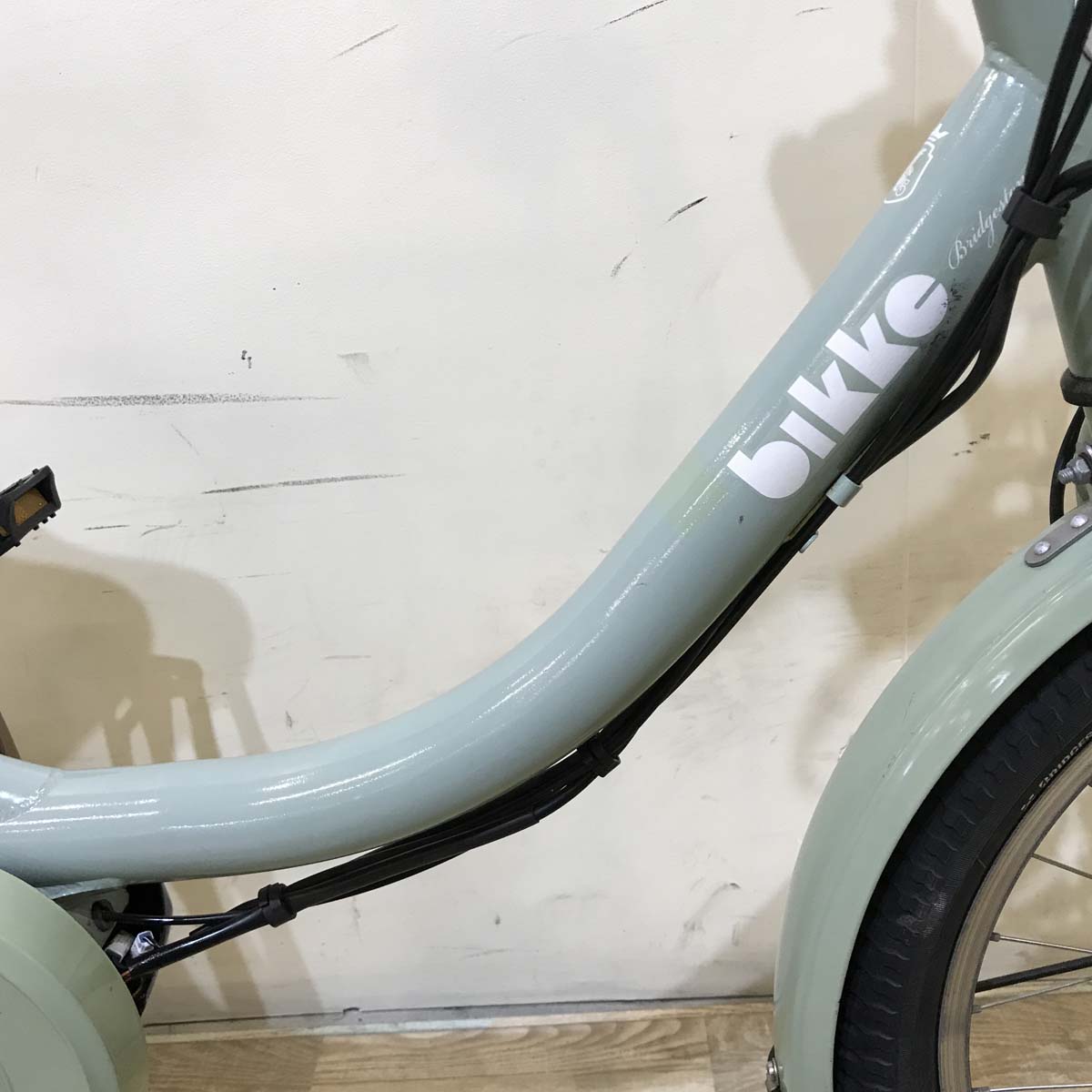 ブリヂストン bikke MOB e ビッケ モブ イー グリーン 20インチ KX028 【中古車】