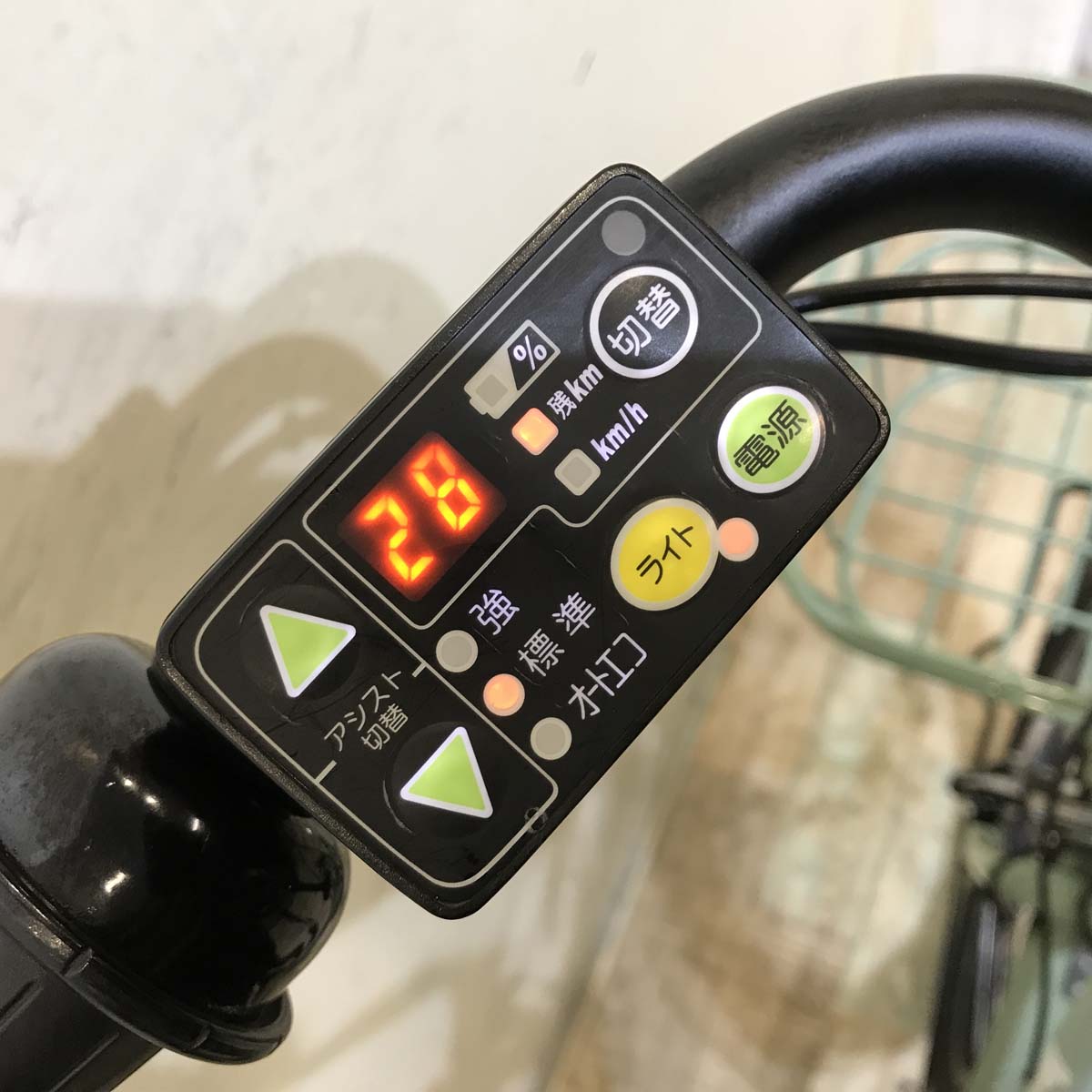 ブリヂストン bikke MOB e ビッケ モブ イー グリーン 20インチ KX028 【中古車】