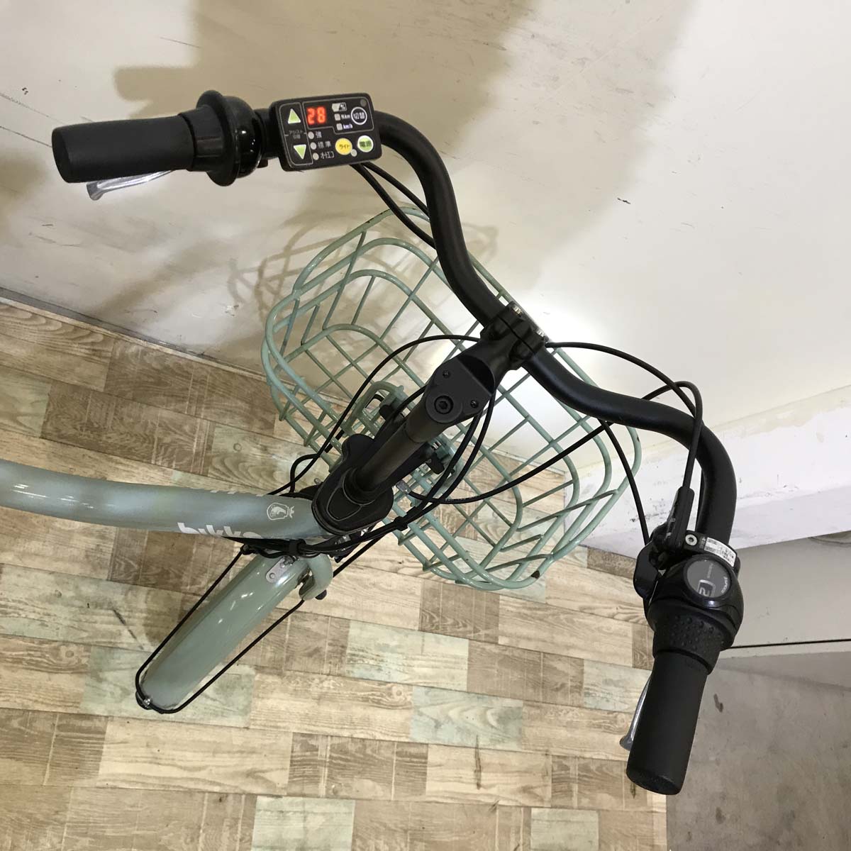 ブリヂストン bikke MOB e ビッケ モブ イー グリーン 20インチ KX028 【中古車】