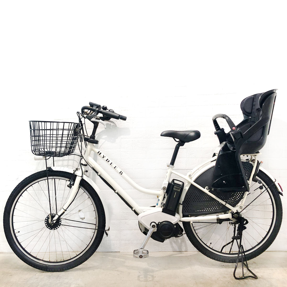 ブリヂストン HYDEE B ハイディ ビー ホワイト 26インチ YV090 【中古車】