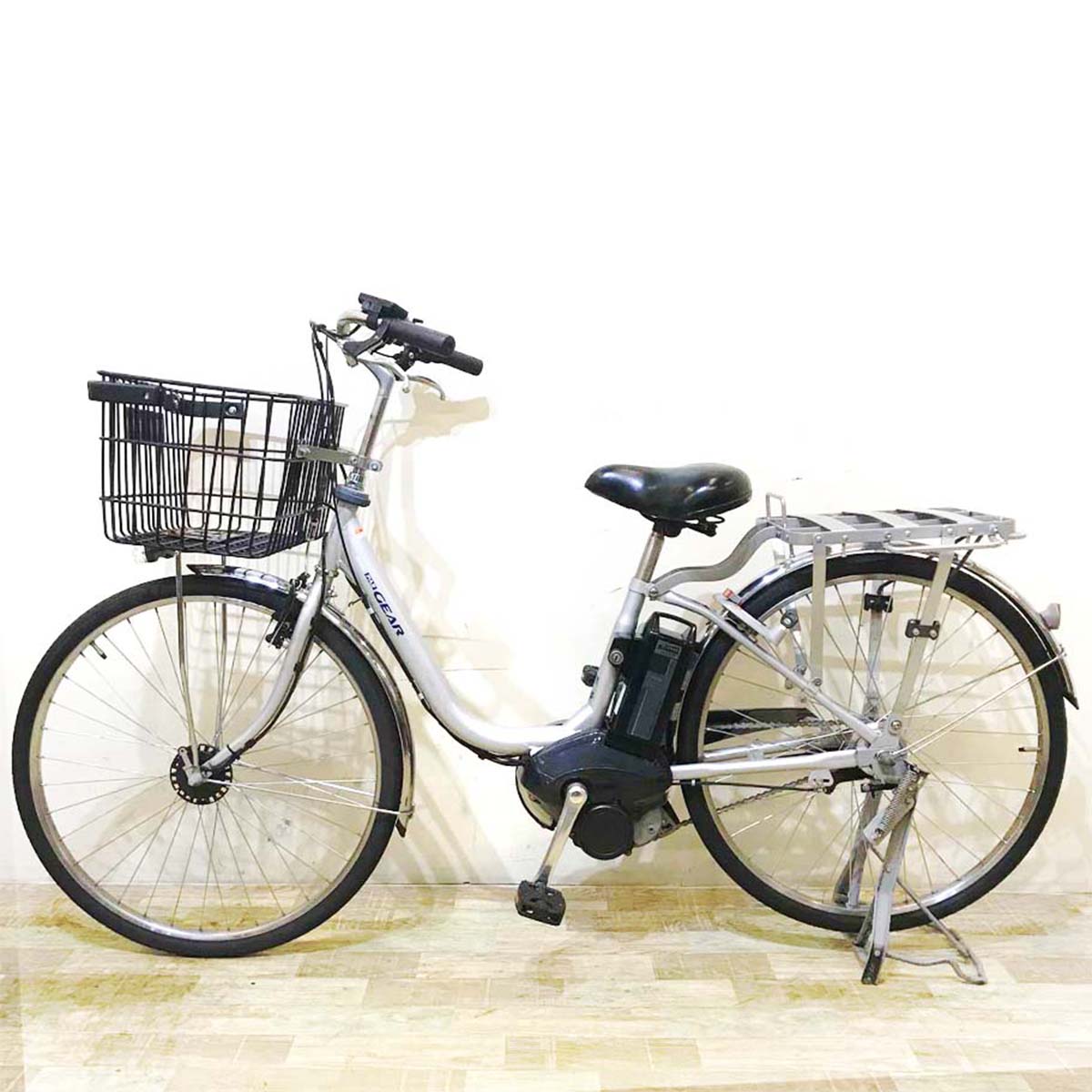 ヤマハ PAS GEAR U パス ギア ユー シルバー 26インチ KB095 【中古車】