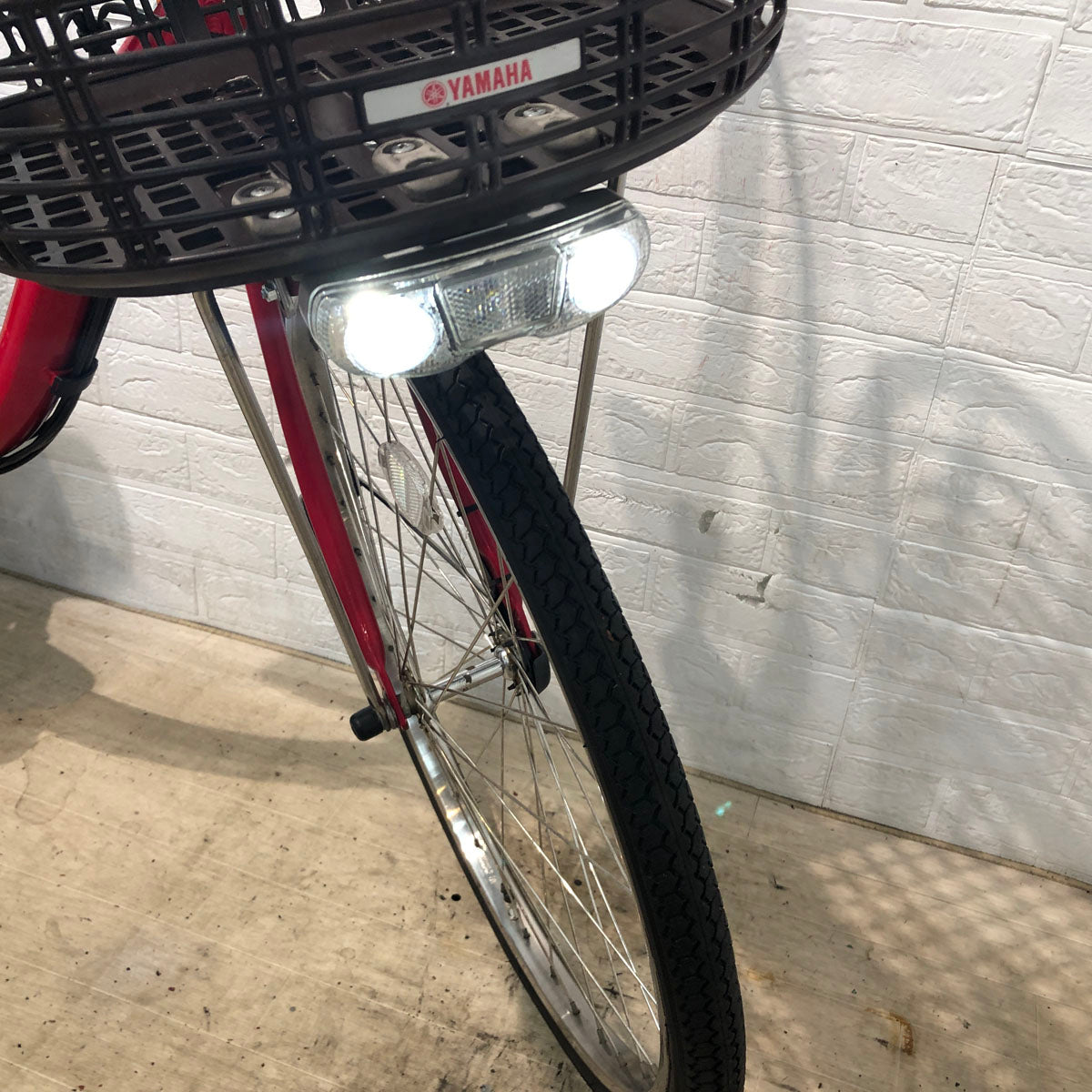 ヤマハ PAS ナチュラ スーパー レッド 24インチ YV095 【中古車】