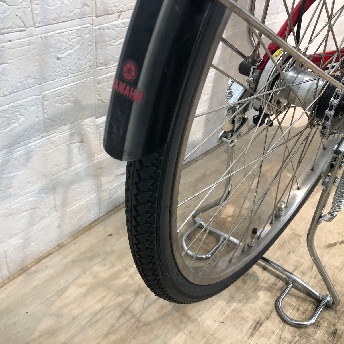 ヤマハ PAS ナチュラ スーパー レッド 24インチ YV095 【中古車】