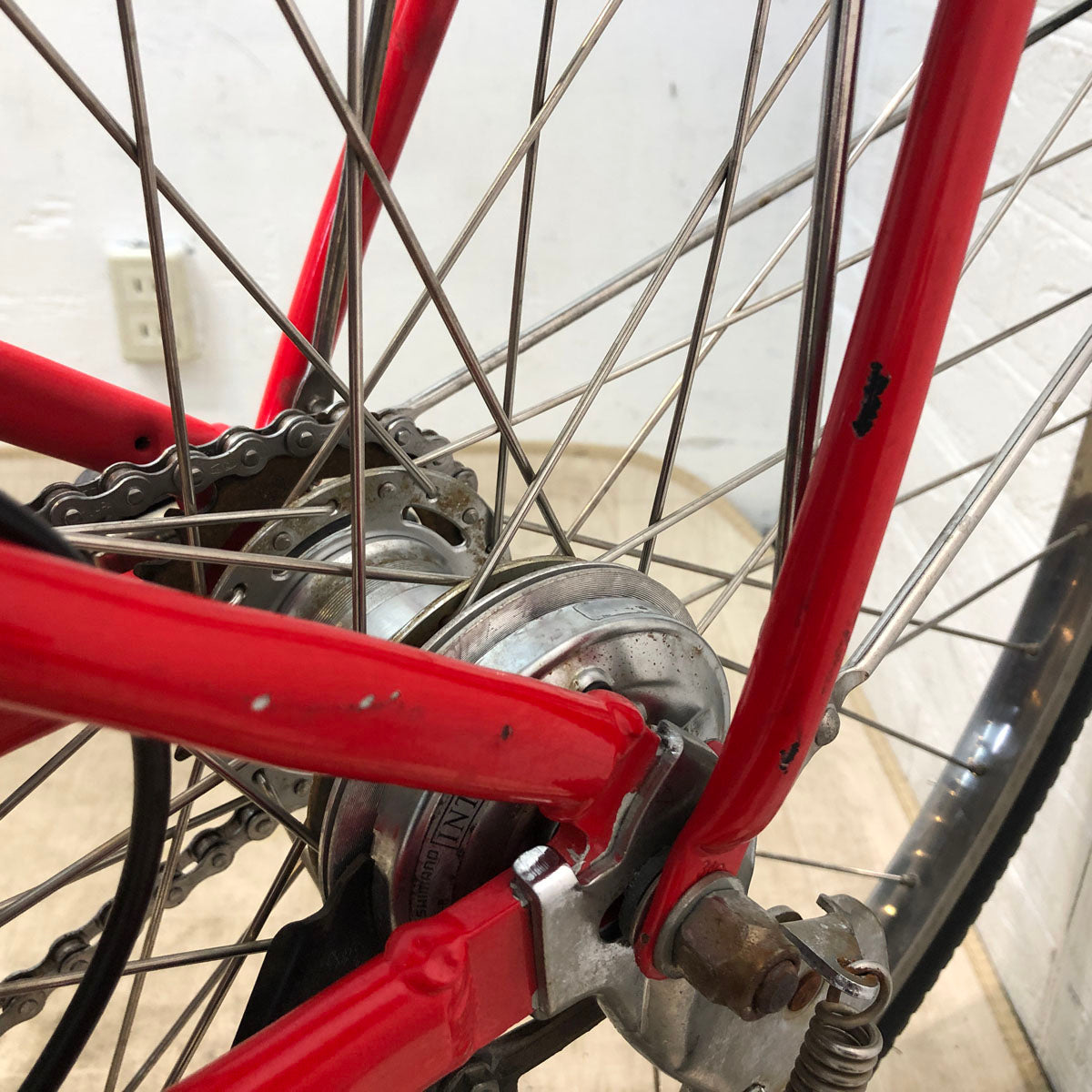 ヤマハ PAS ナチュラ L レッド 26インチ YQ081 【中古車】