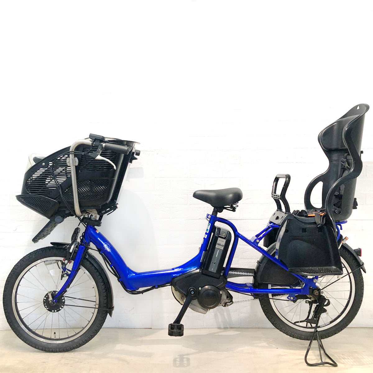 ヤマハ PAS Kiss mini パス キッス ミニ ブルー 20インチ YV112【中古車】