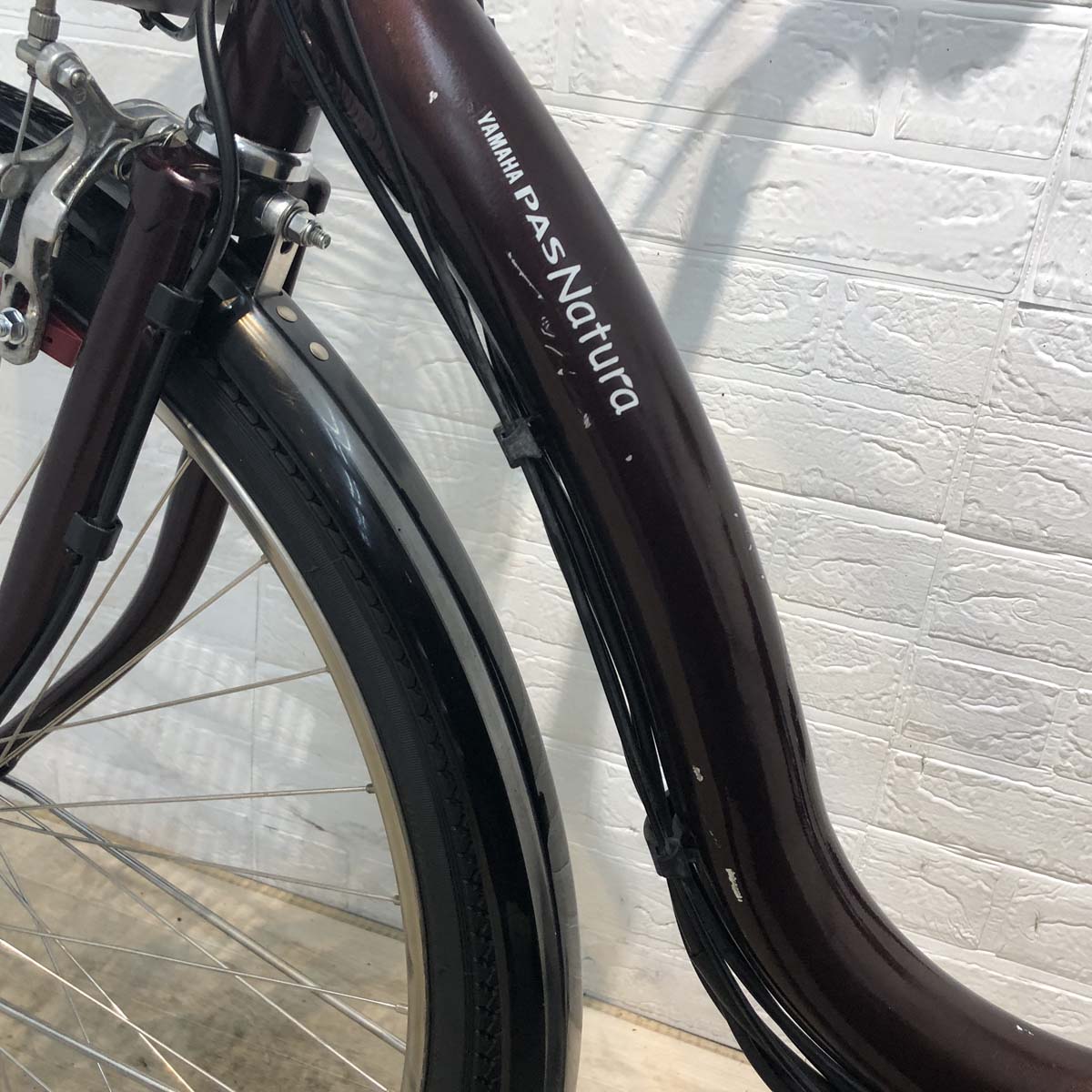 ヤマハ PAS ナチュラ XL ブラウン 26インチ YQ097 【中古車】