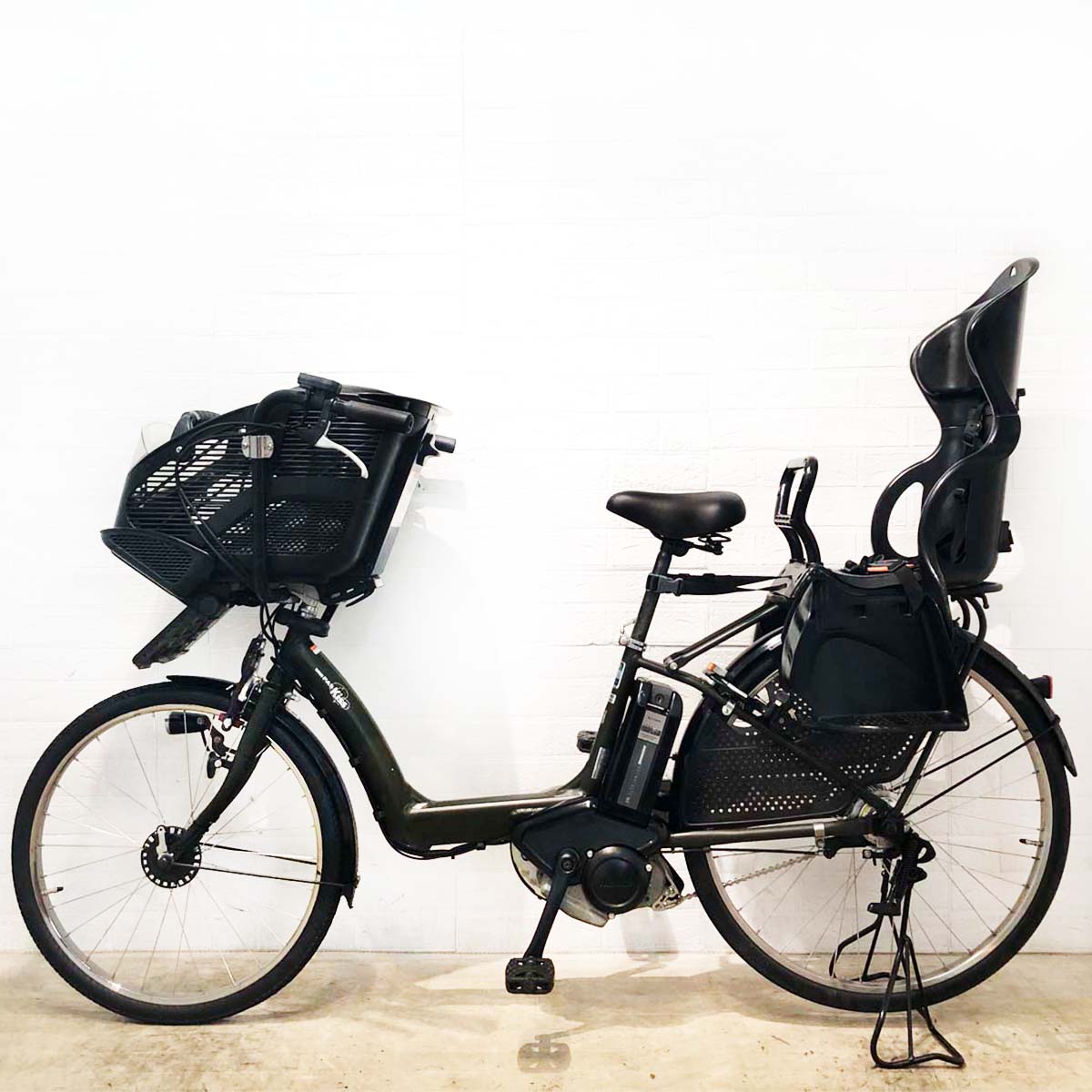 ヤマハ PAS Kiss パス キッス カーキ 前22×後26インチ YQ098【中古車】