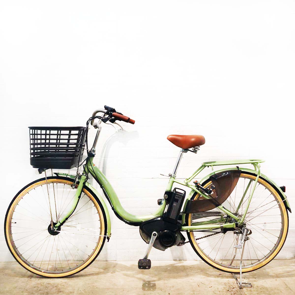 ヤマハ PAS ナチュラ XL グリーン 26インチ YQ099 【中古車】