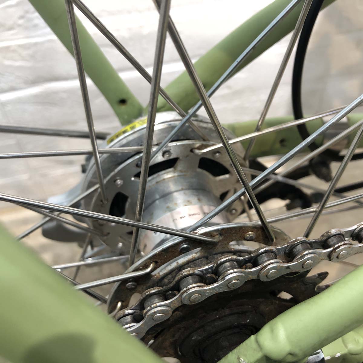 ヤマハ PAS ナチュラ XL グリーン 26インチ YQ099 【中古車】