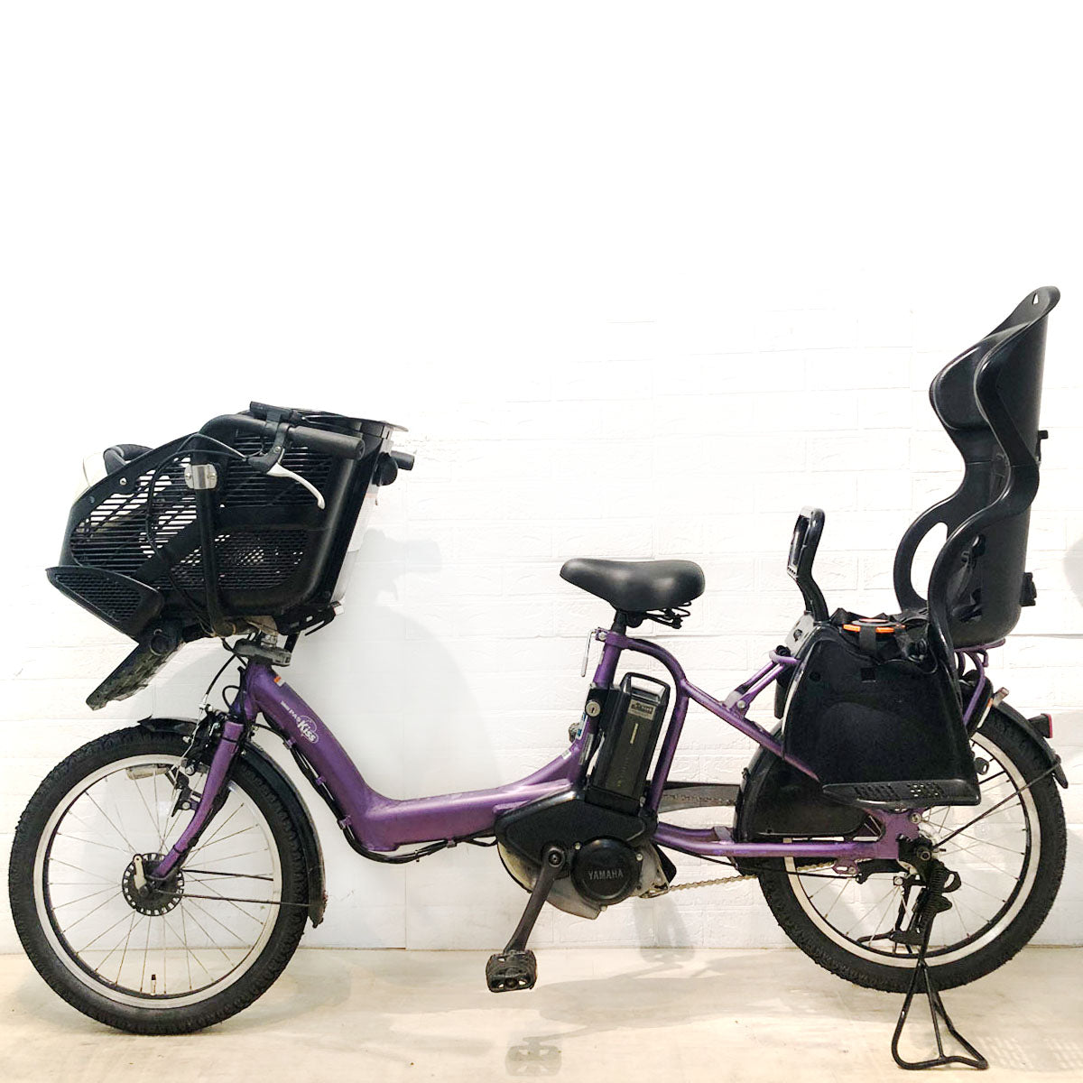 ヤマハ PAS Kiss mini XL パス キッス ミニ XL パープル 20インチ YV117【中古車】
