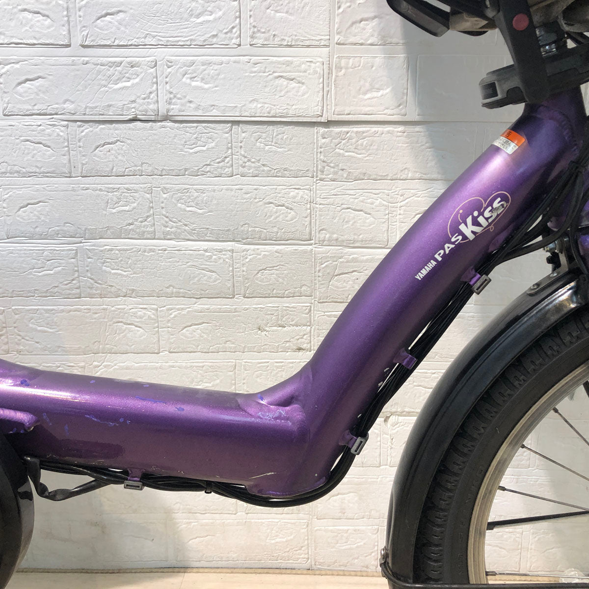 ヤマハ PAS Kiss mini XL パス キッス ミニ XL パープル 20インチ YV117【中古車】