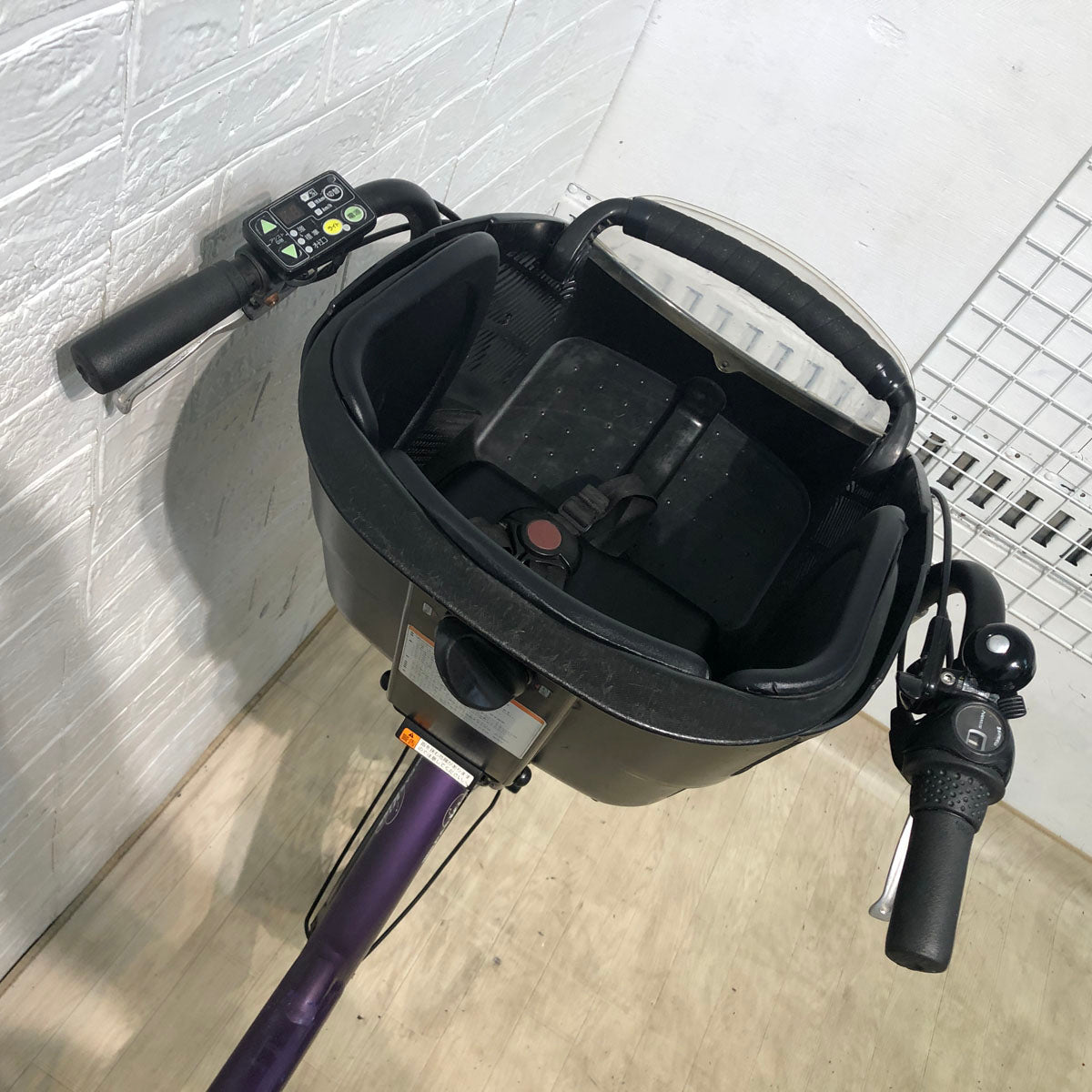 ヤマハ PAS Kiss mini XL パス キッス ミニ XL パープル 20インチ YV117【中古車】