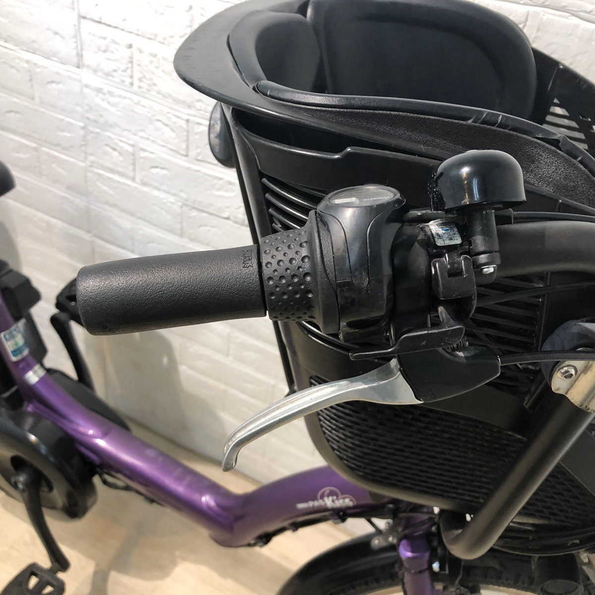 ヤマハ PAS Kiss mini XL パス キッス ミニ XL パープル 20インチ YV117【中古車】