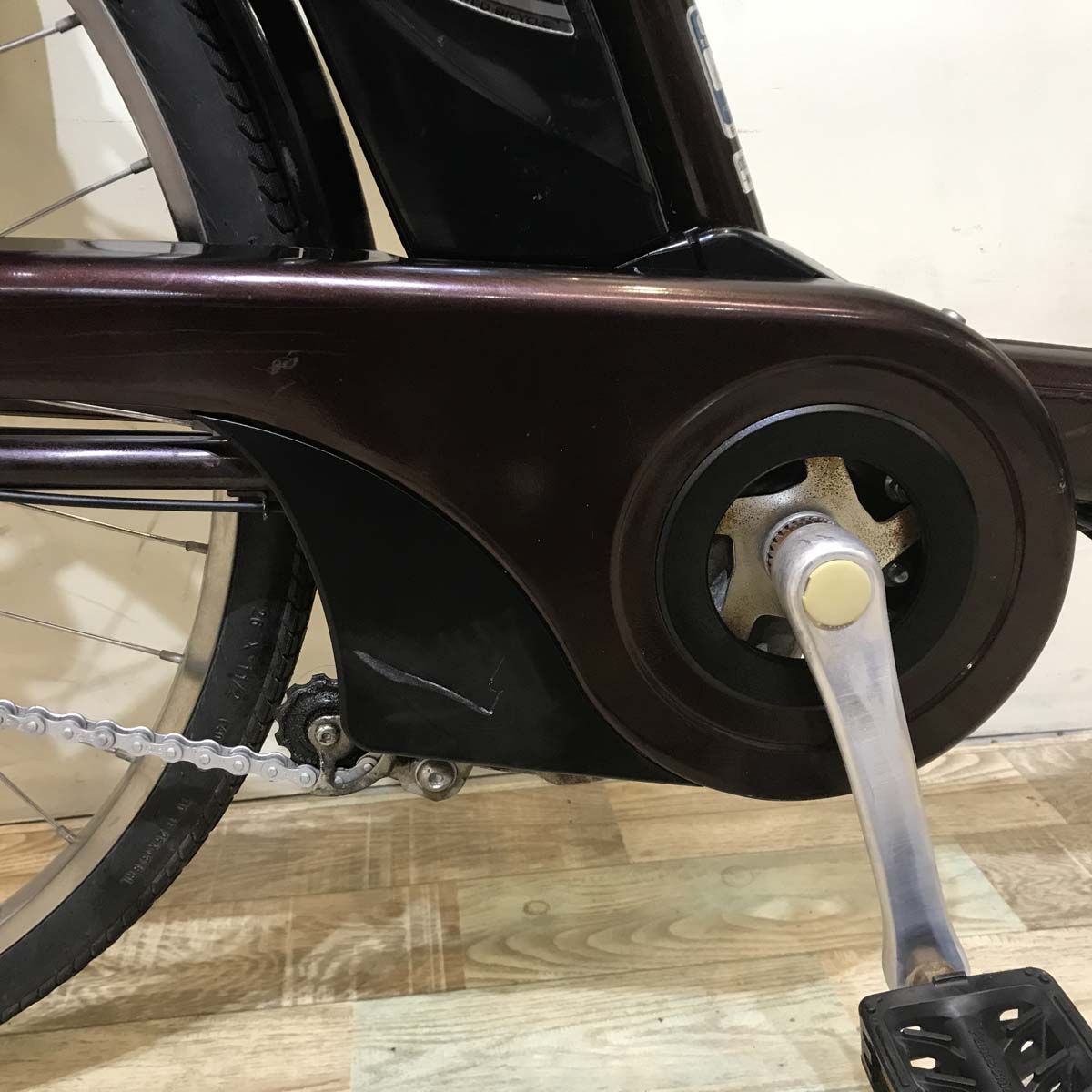 パナソニック ギュット ブラウン 前22×後26インチ KT017【中古車】