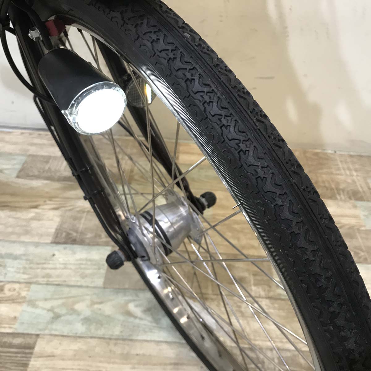 パナソニック ギュット ブラウン 前22×後26インチ KT017【中古車】