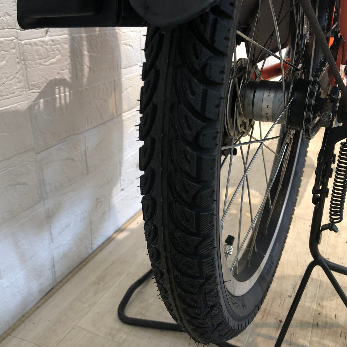 ヤマハ PAS Babby パス バビー オレンジ 20インチ YV128【中古車】