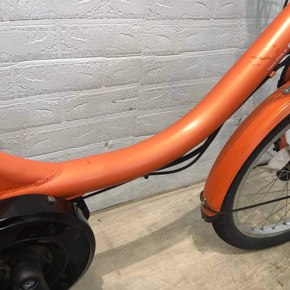 ヤマハ PAS Babby パス バビー オレンジ 20インチ YV128【中古車】