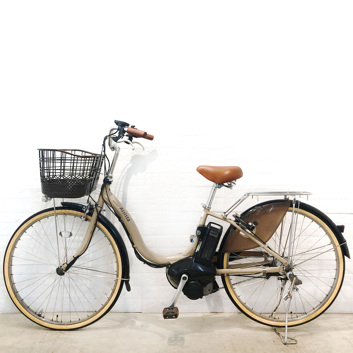 ブリヂストン アシスタ DX ベージュ 26インチ YV129 【中古車】
