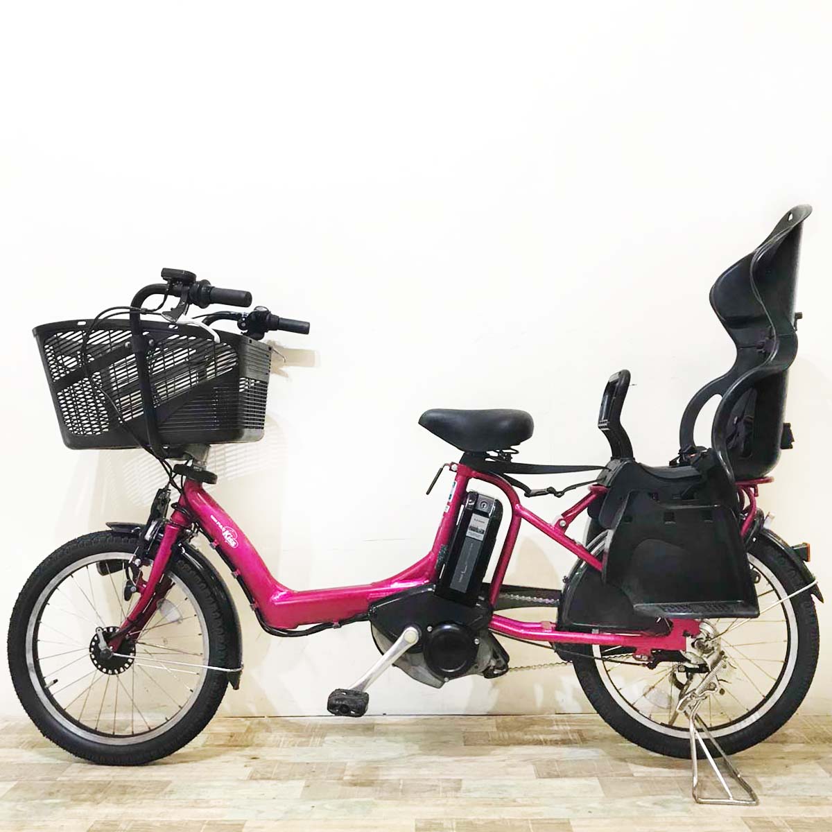 ヤマハ PAS Kiss mini パス キッス ミニ ピンク 20インチ KT024【中古車】