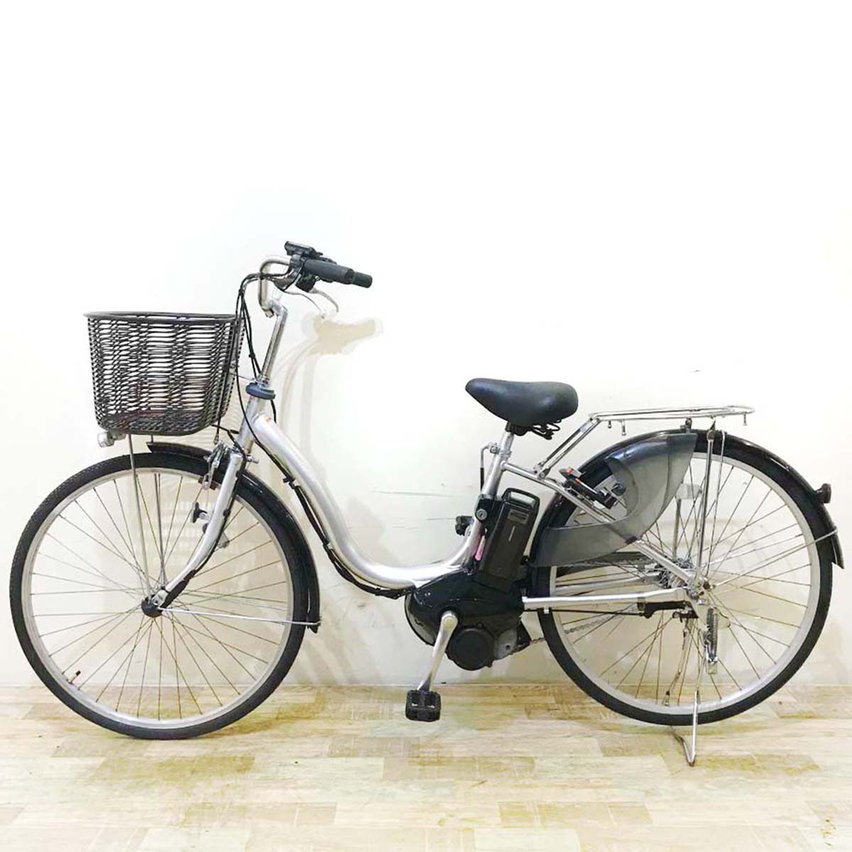 ヤマハ PAS ナチュラ M シルバー 26インチ KC017 【中古車】