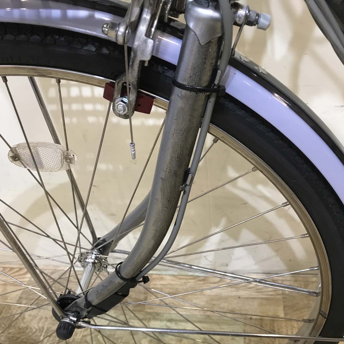 ブリヂストン アシスタ DX シルバー 26インチ KX077 【中古車】