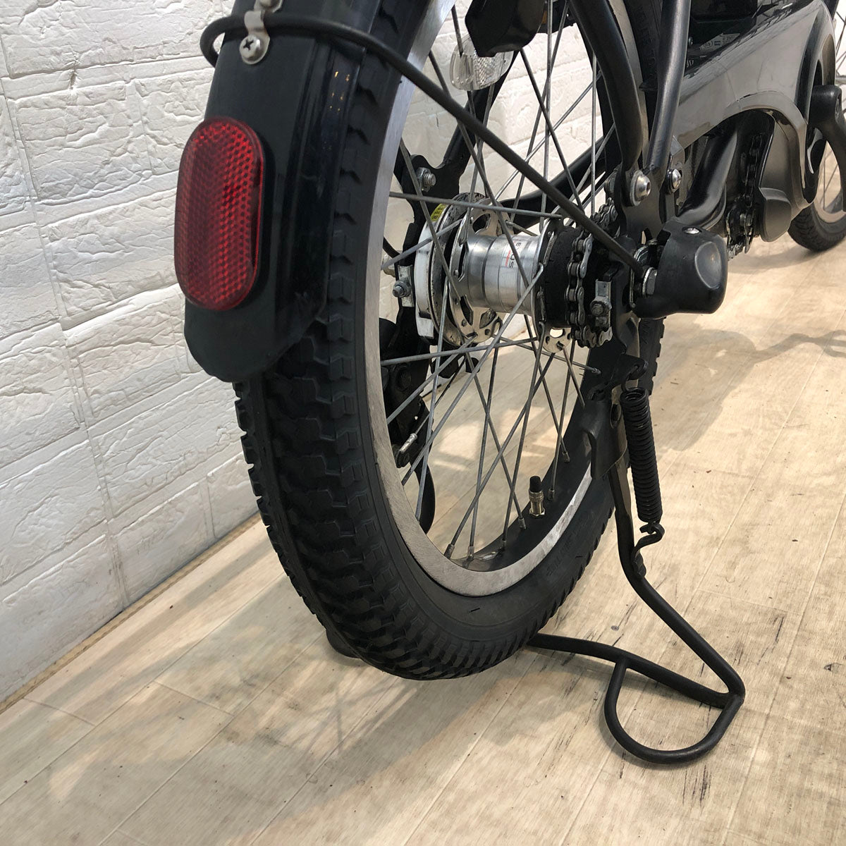 ブリヂストン アシスタ ベーシック ミニ ブラック 前20×後18インチ YW006 【中古車】