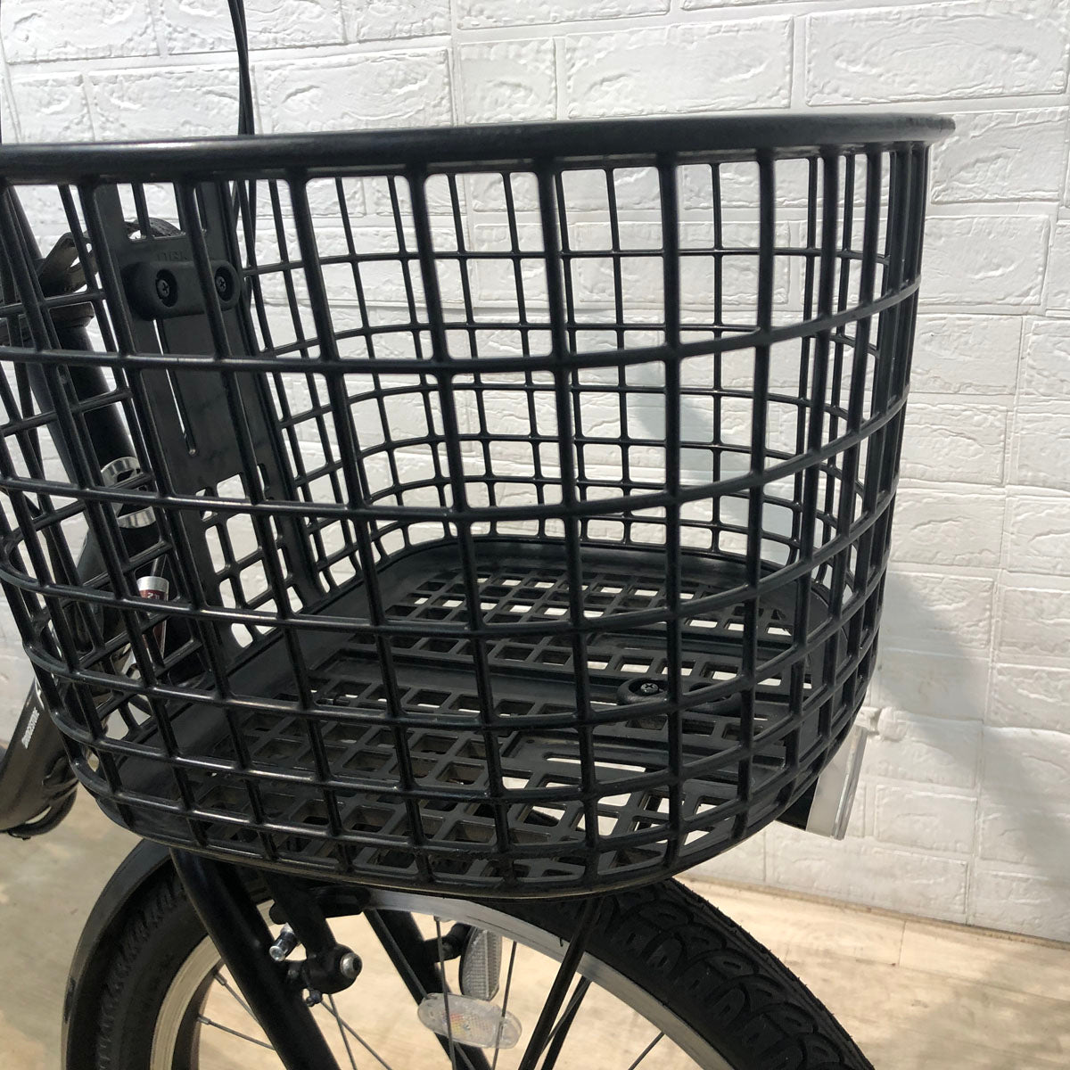 ブリヂストン アシスタ ベーシック ミニ ブラック 前20×後18インチ YW006 【中古車】