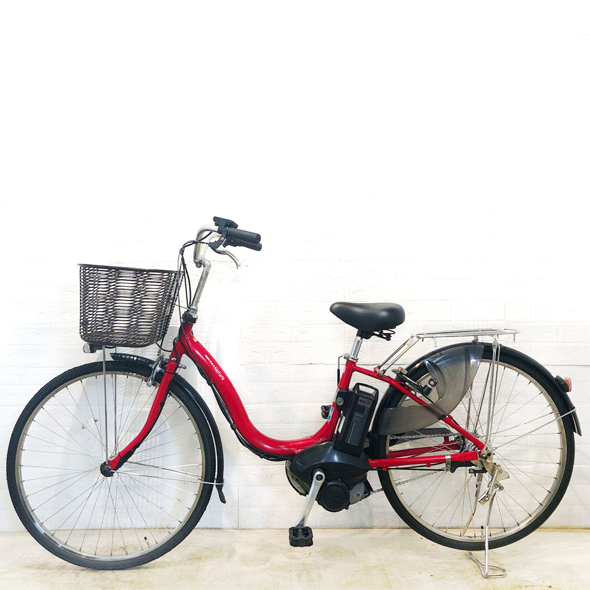 ヤマハ PAS ナチュラ XL レッド 26インチ YD069 【中古車】