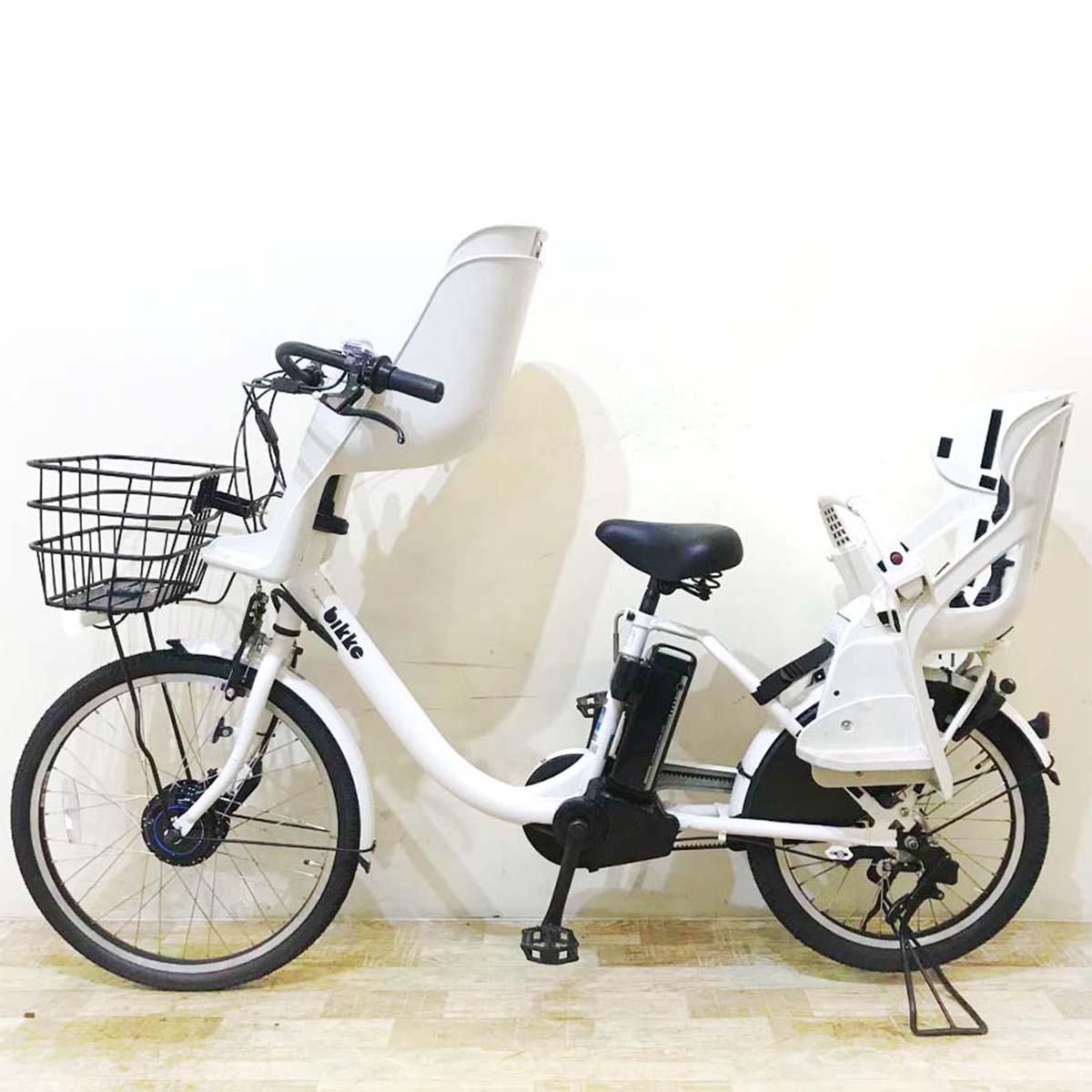ブリヂストン bikke MOB dd ビッケ モブ dd ホワイト 前24×後20インチ KC028 【中古車】