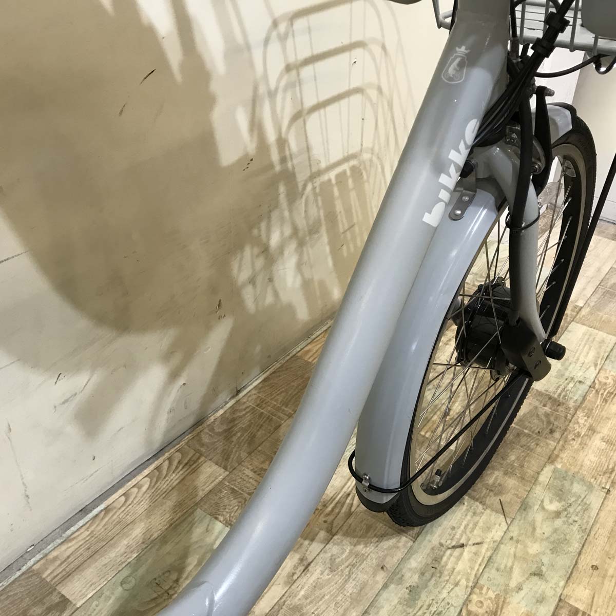 ブリヂストン bikke MOB dd ビッケ モブ dd グレー 前24×後20インチ KX082 【中古車】