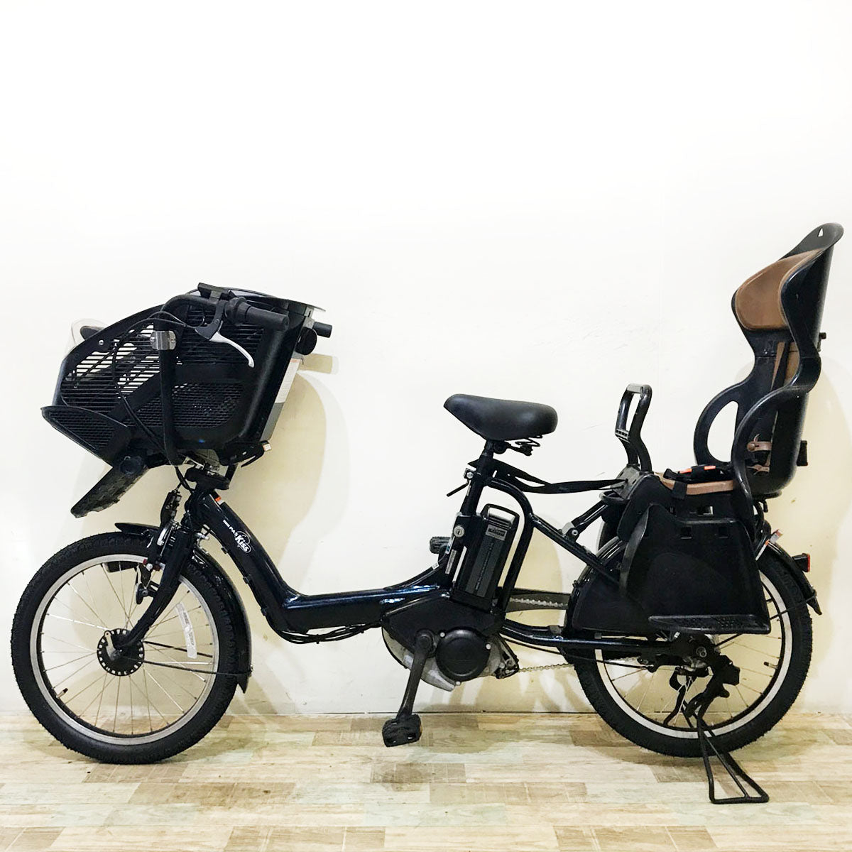 ヤマハ PAS Kiss mini パス キッス ミニ ブラック 20インチ KT036【中古車】