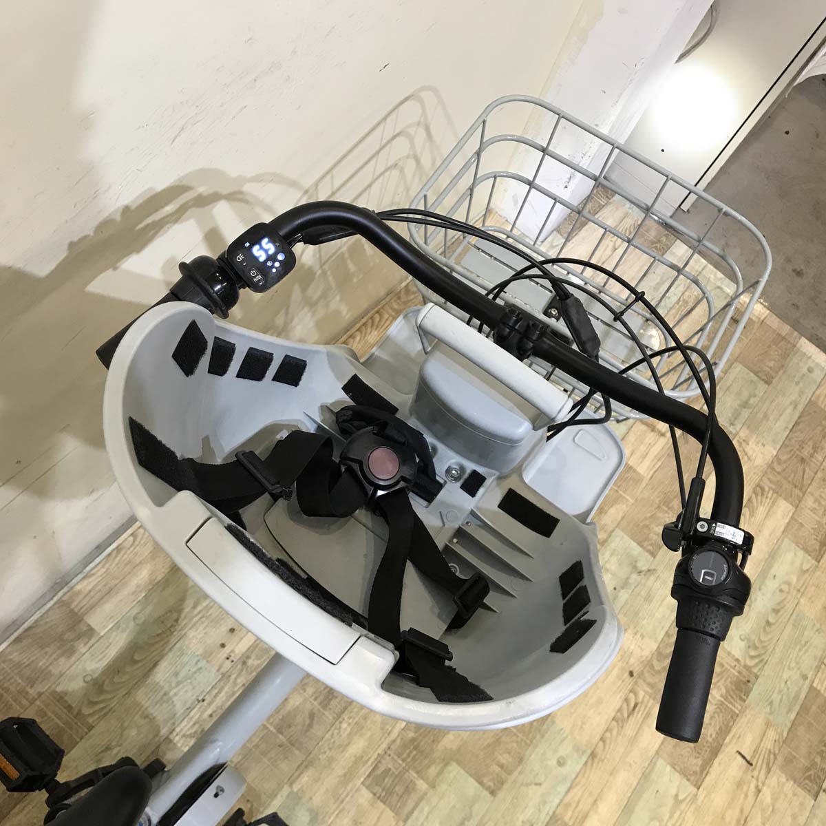 ブリヂストン bikke MOB dd ビッケ モブ dd グレー 前24×後20インチ KX082 【中古車】