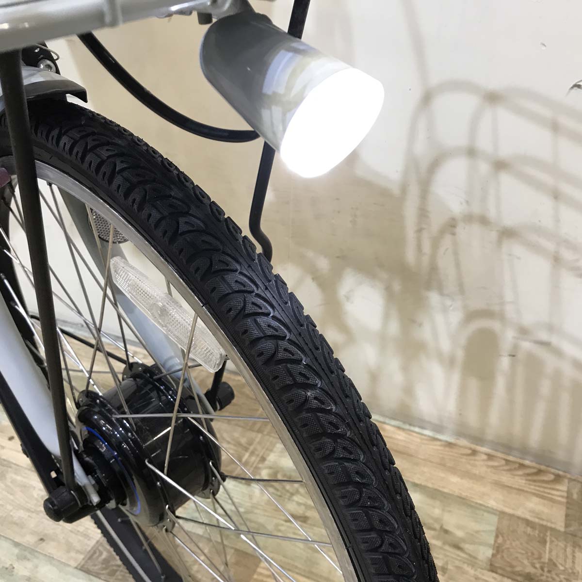 ブリヂストン bikke MOB dd ビッケ モブ dd グレー 前24×後20インチ KX082 【中古車】