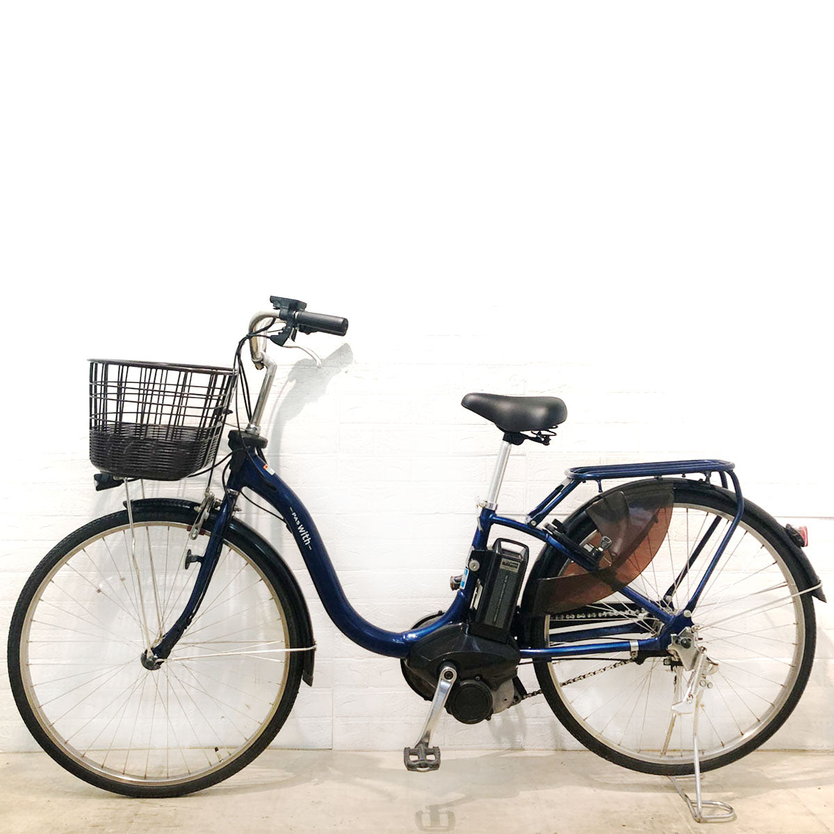 ヤマハ PAS With パス ウィズ ブルー 26インチ YW012 【中古車】