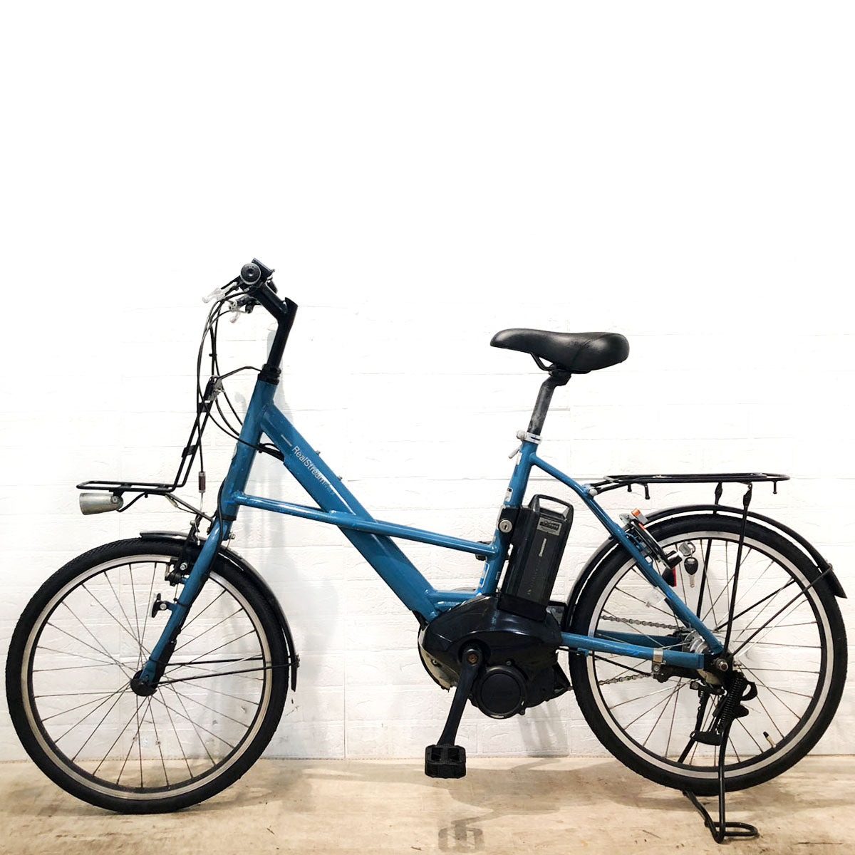 ブリヂストン リアルストリーム ミニ ブルー 20インチ YR009 【中古車】