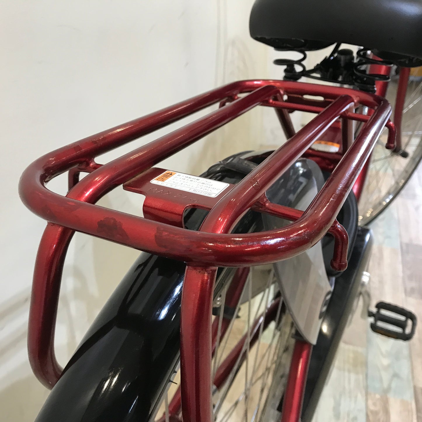 ヤマハ PAS ウィズ レッド 26インチ KH024 【中古車】