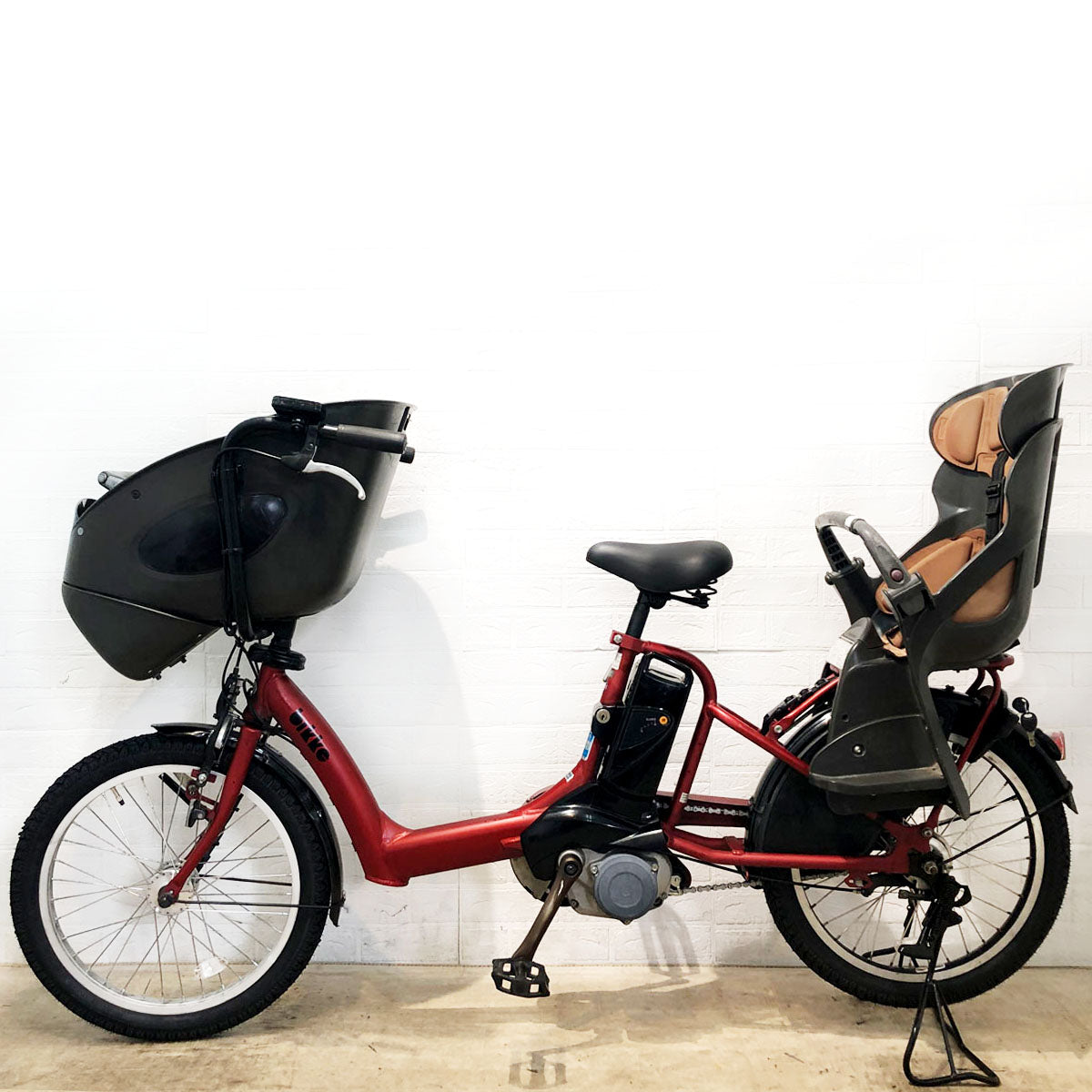 ブリヂストン bikke POLAR e ビッケ ポーラー イー レッド 20インチ YR010 【中古車】