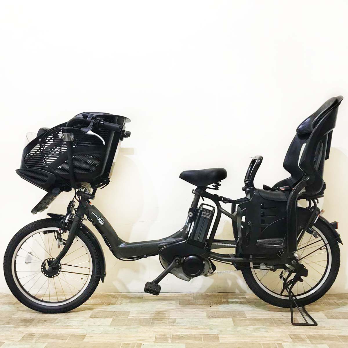 ヤマハ PAS Kiss mini パス キッス ミニ カーキ 20インチ KT043【中古車】