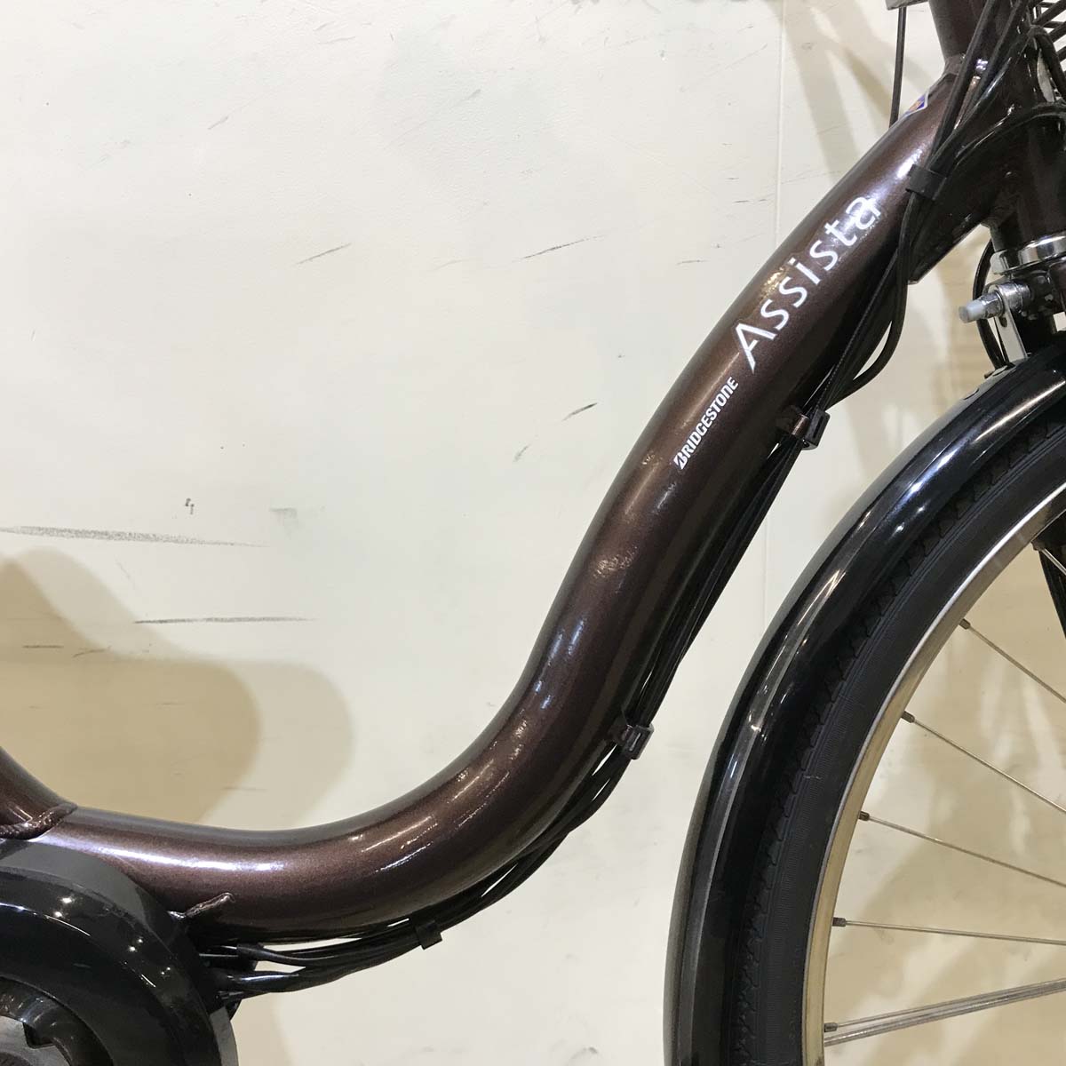 ブリヂストン アシスタ ブラウン 26インチ KX092 【中古車】