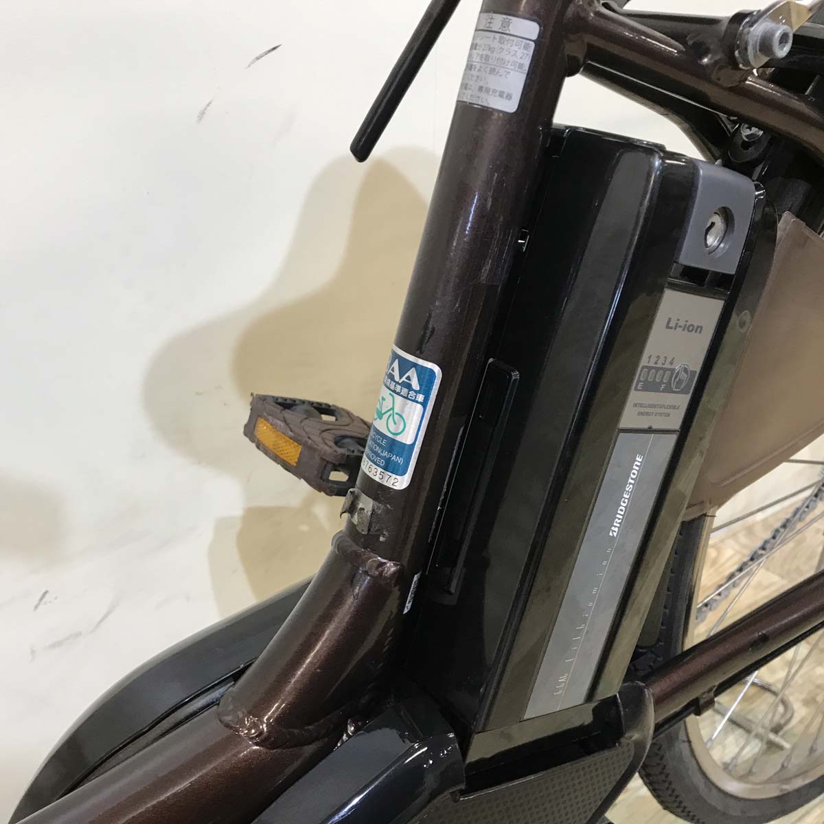 ブリヂストン アシスタ ブラウン 26インチ KX092 【中古車】