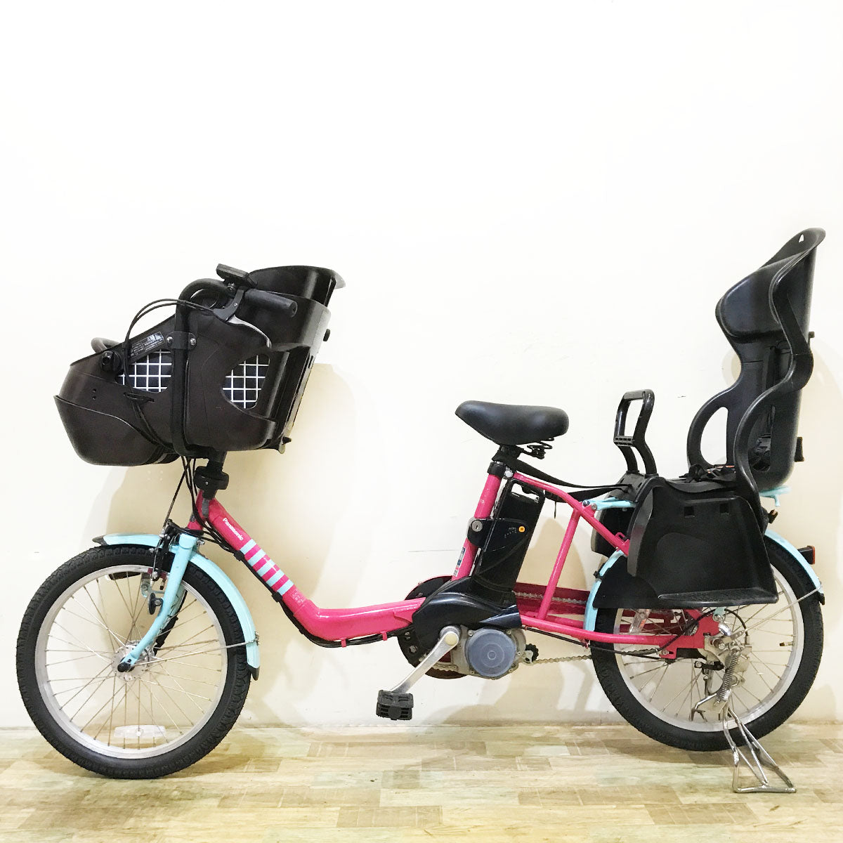 パナソニック ギュット ミニ DX ピンク×水色 20インチ KO065 【中古車】