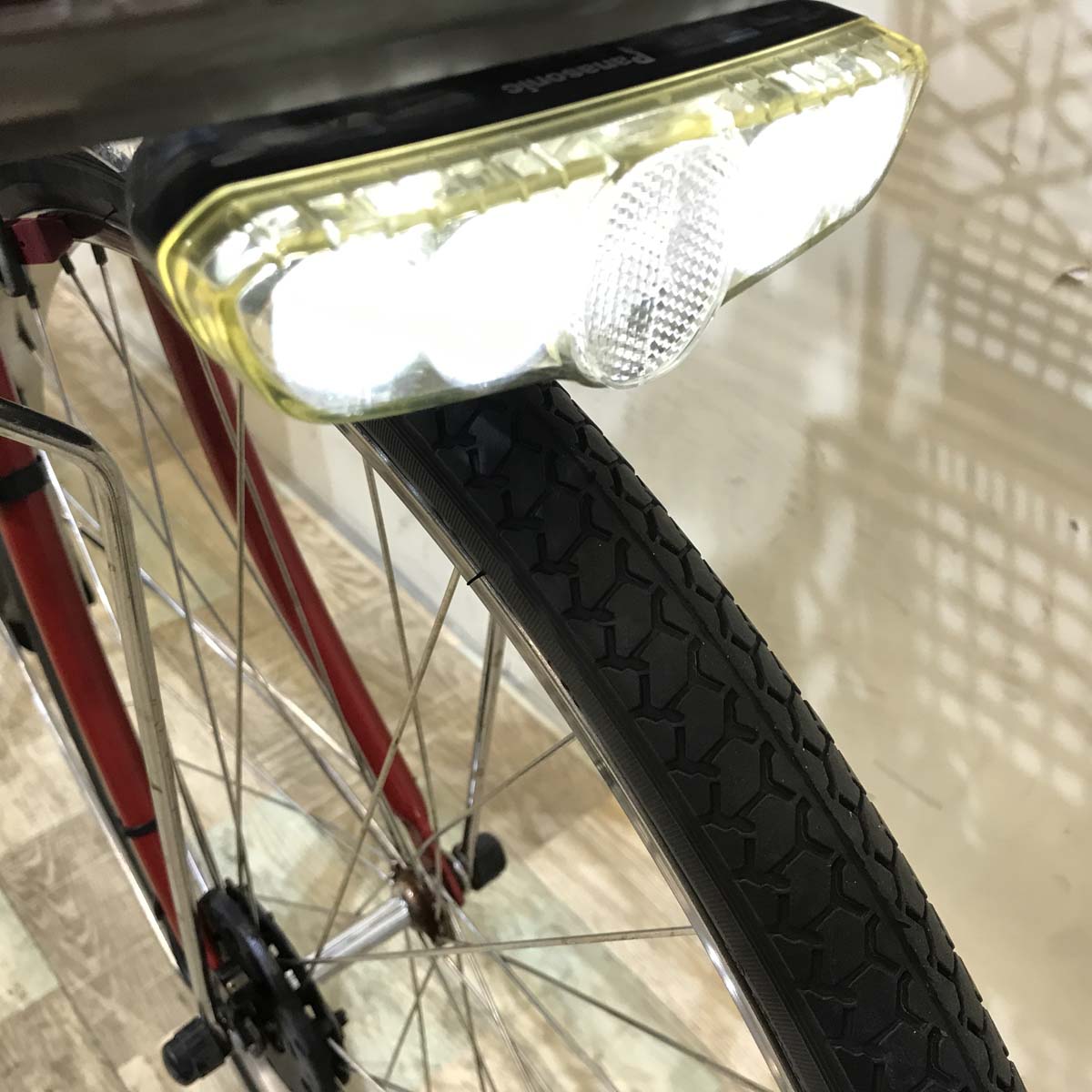 パナソニック ビビ DX レッド 26インチ KX097 【中古車】