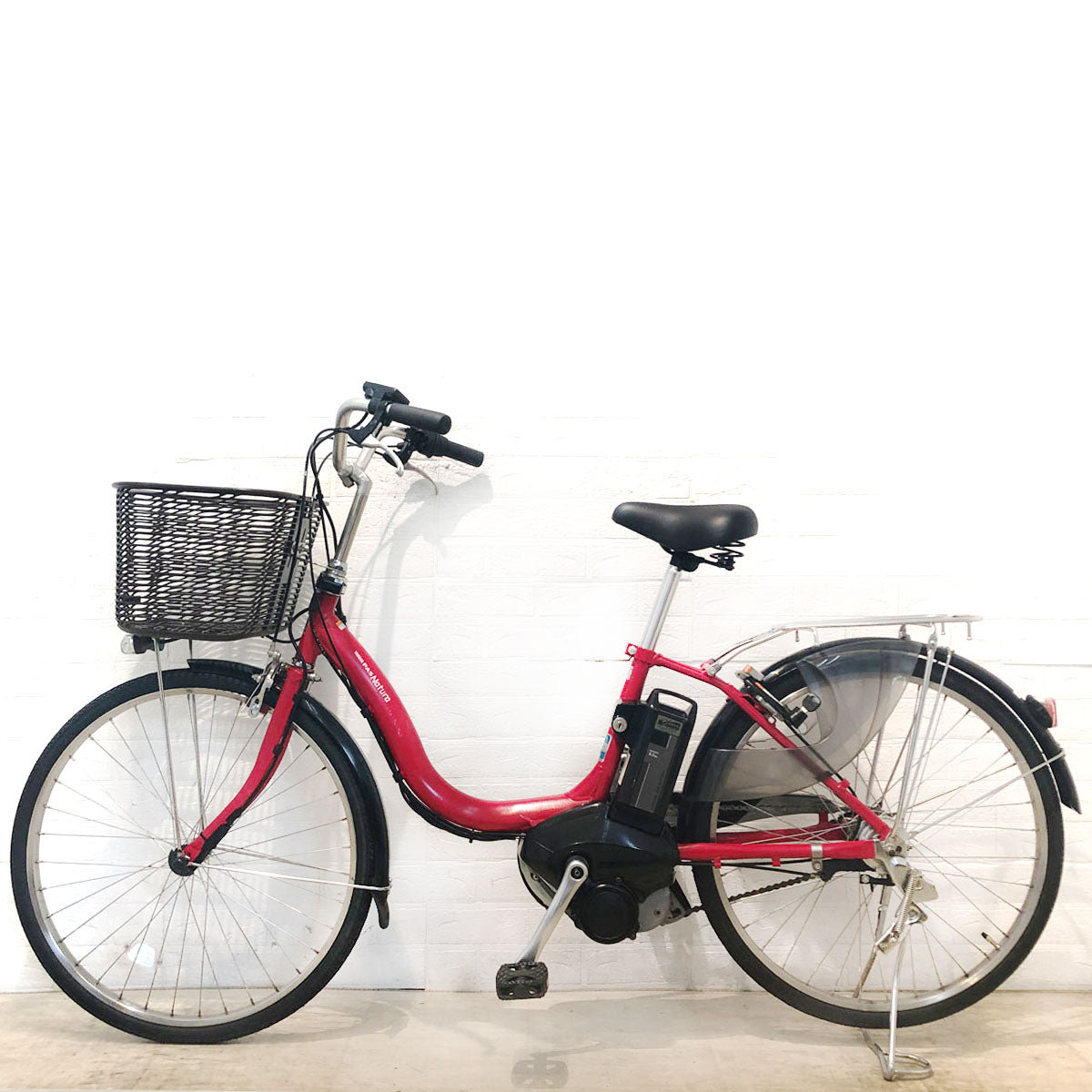 ヤマハ PAS ナチュラ XL レッド 24インチ YW028 【中古車】