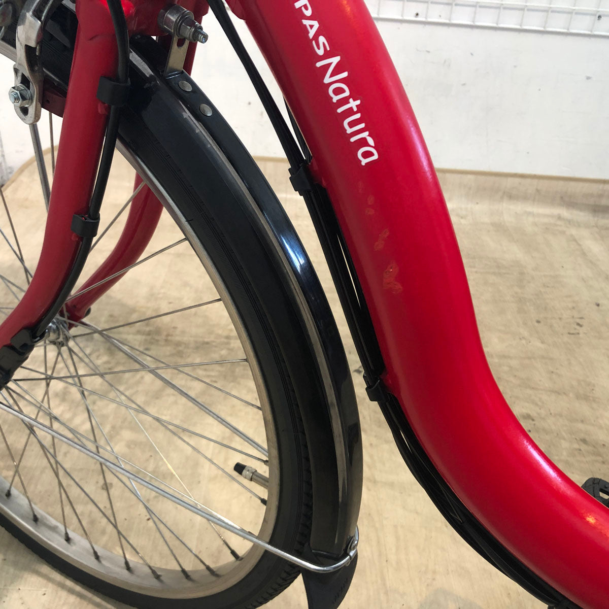 ヤマハ PAS ナチュラ XL レッド 24インチ YW028 【中古車】