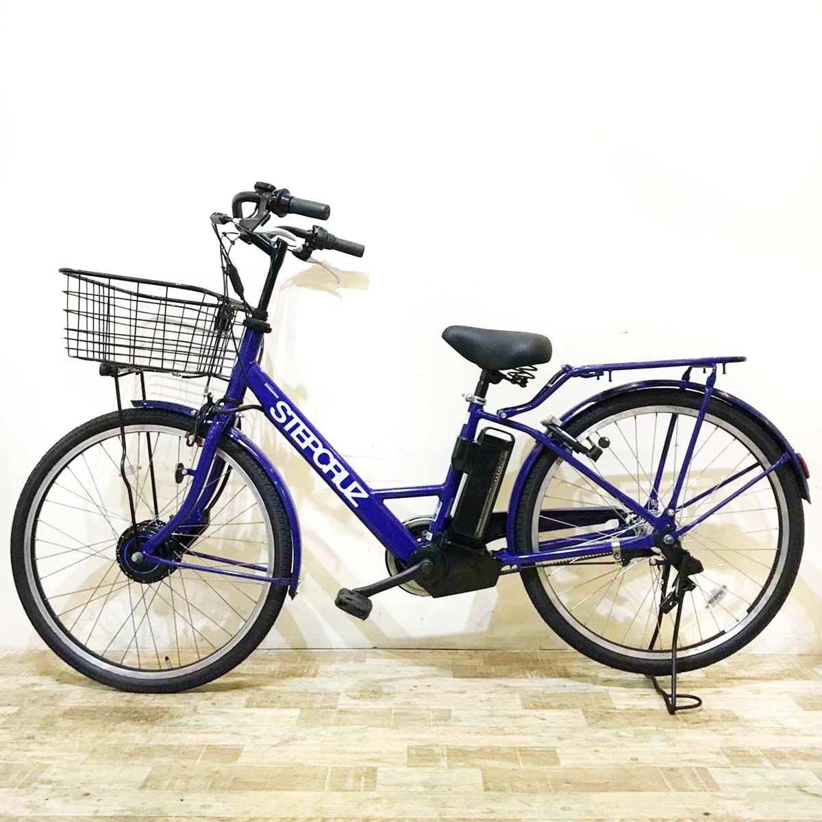 ブリヂストン ステップクルーズ e ブルー 26インチ KX111 【中古車】