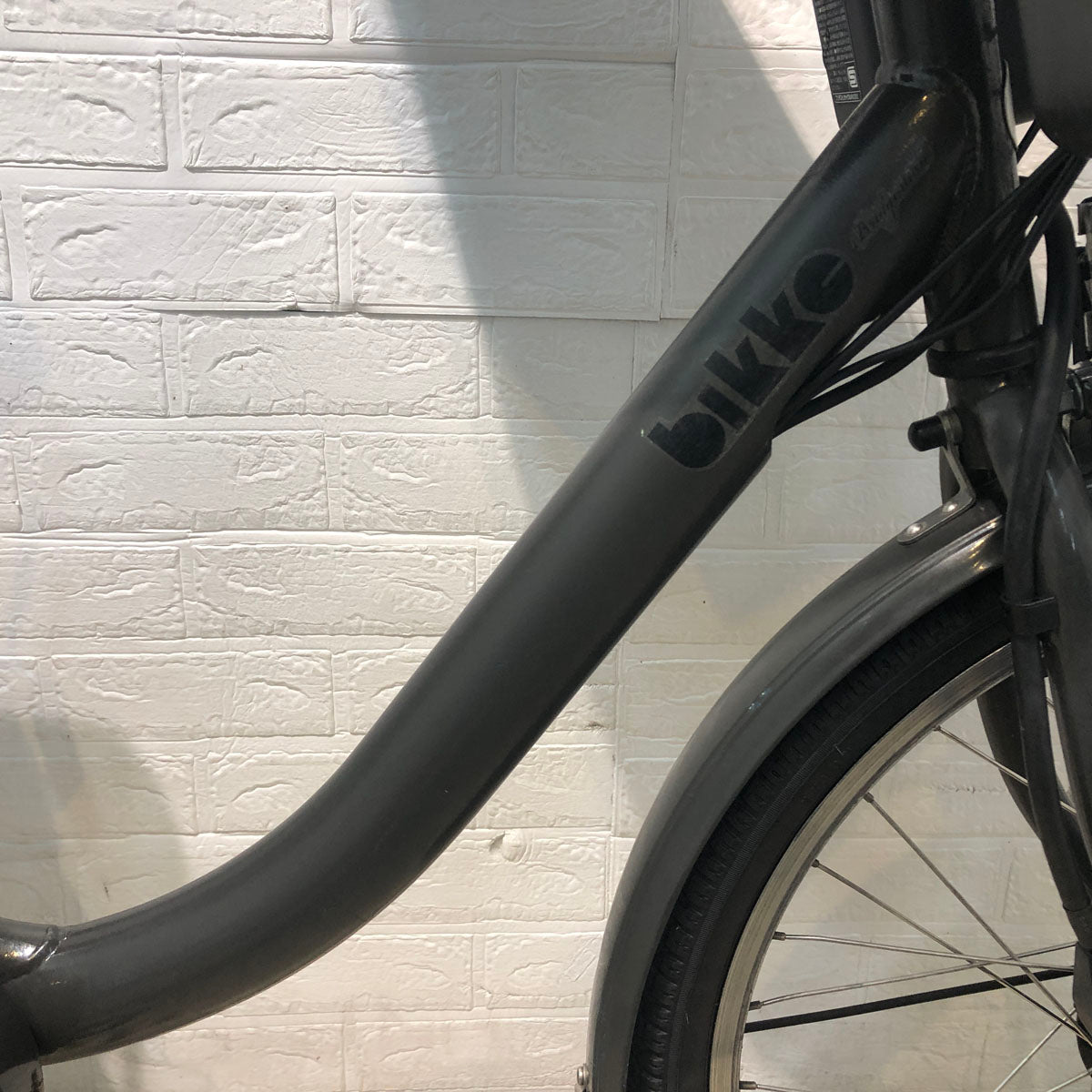 ブリヂストン bikke MOB dd ビッケ モブ dd グレー 前24×後20インチ YW042 【中古車】