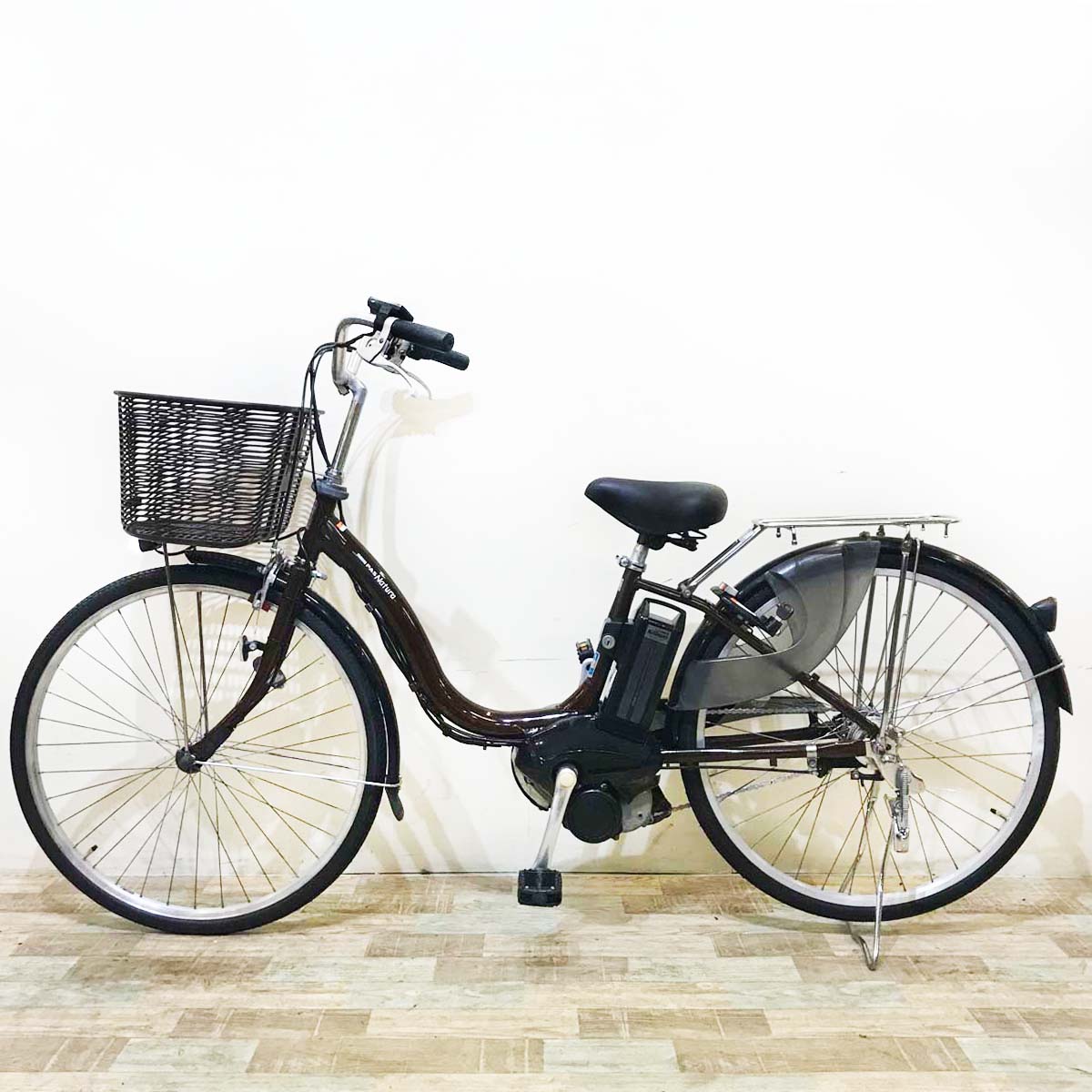 ヤマハ PAS ナチュラ XM ブラウン 26インチ KT069 【中古車】