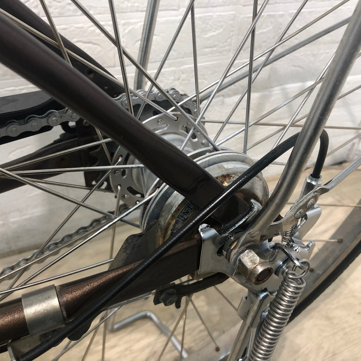 新品バッテリー パナソニック ビビ DX ブラウン 26インチ YW045 【中古車】