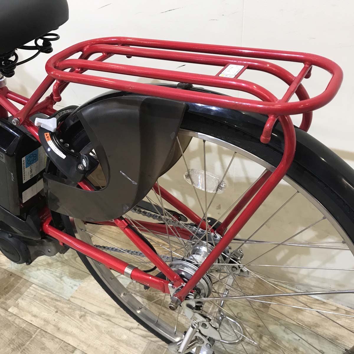 ヤマハ PAS ナチュラ XL DX レッド 26インチ KT075 【中古車】